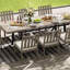 Chaise de terrasse Azur avec coussins Sunbrella