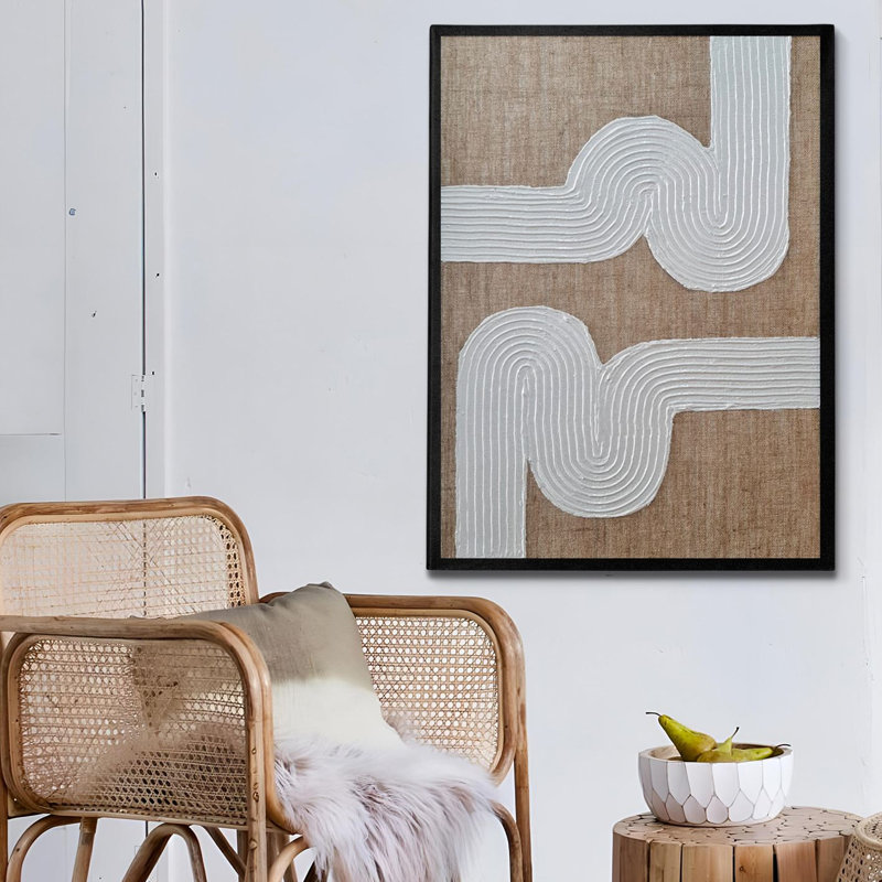 Peinture à l'huile décorative, 20.47" H x 28.35" W x 1" D