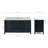Flynt 67'' Single Bathroom Vanity with Carrara Marble Top-90865201
