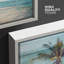 Panneau de bord de mer effet de plage tropical palmier océan numérique moderne Art Decor floral botanique-101090939-101090944