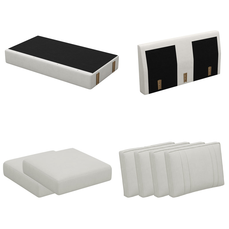 Partie B Module du canapé modulaire, Beige