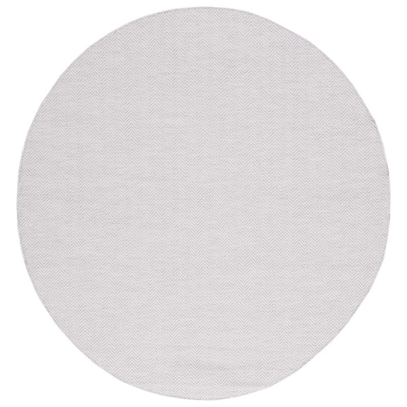 Tapis intérieur / extérieur ivoire / multicolore Hypatos 233, Rond 8 pi