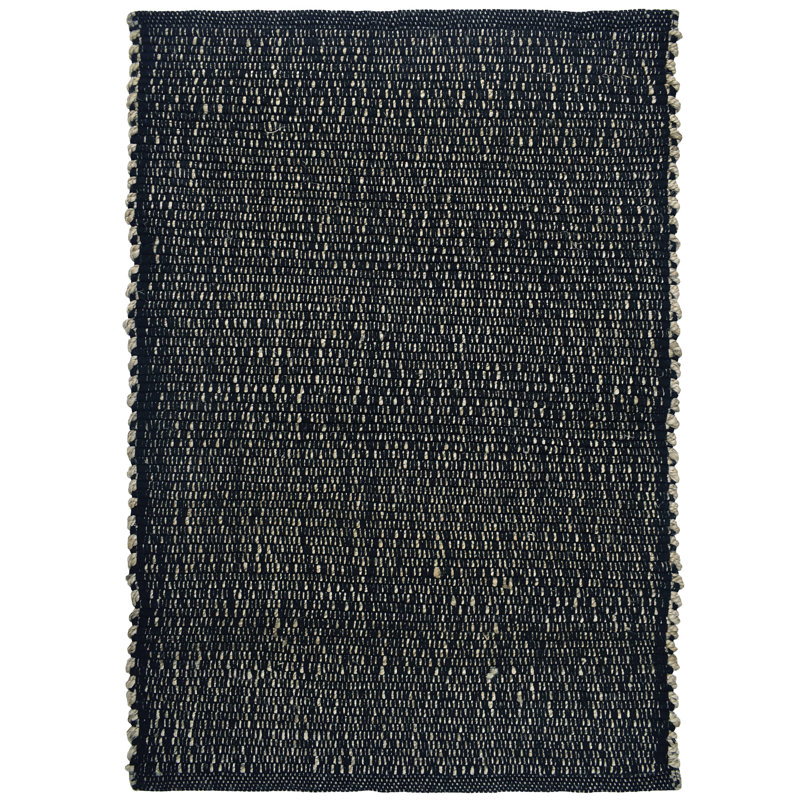 Tapis campagnard en jute et coton Colston, Rectangle 5 pi x 7 pi