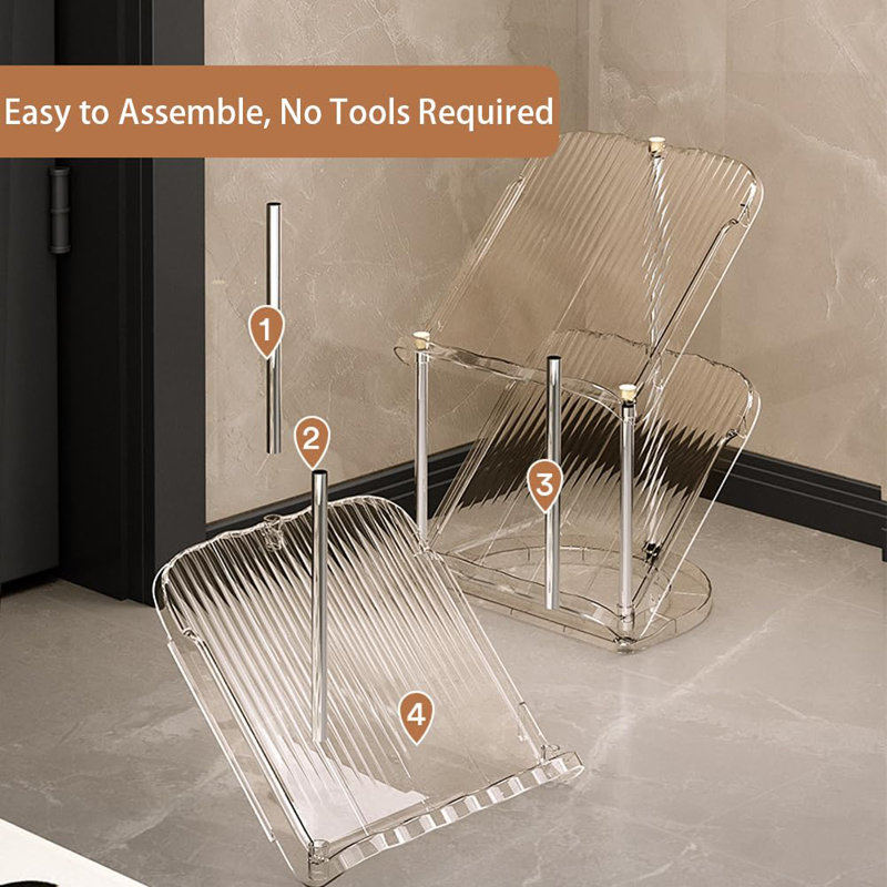 6 Pair Shoe Rack