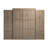 Arlex Pur Queen Bed and Storage Units with Drawers and Doors (115W)-88513650