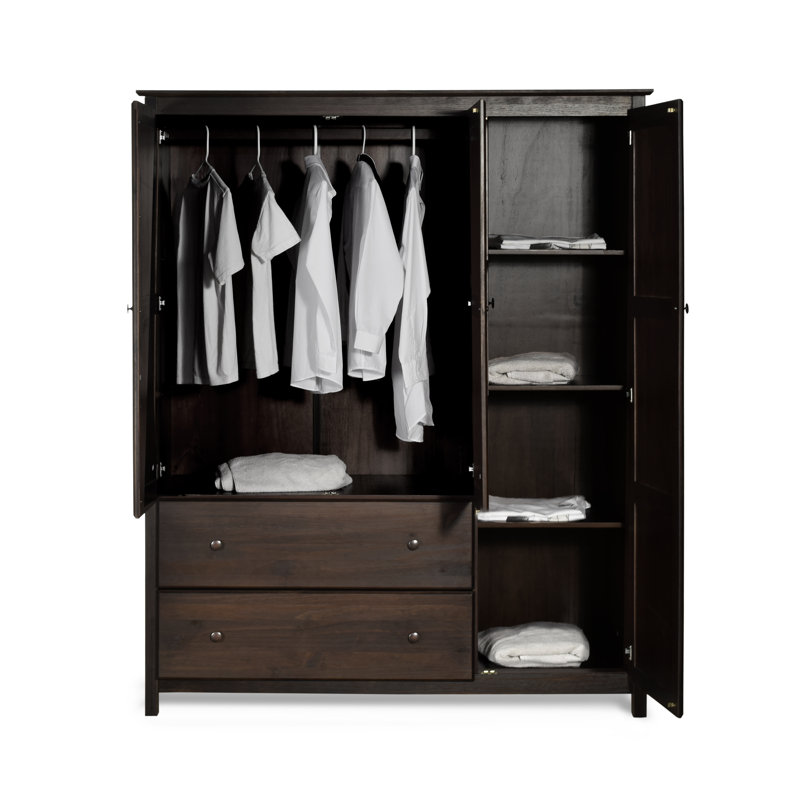 Armoire garde-robe Shaker, Espresso