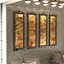 Gold Lacquer Wall Screen - Ching Ming