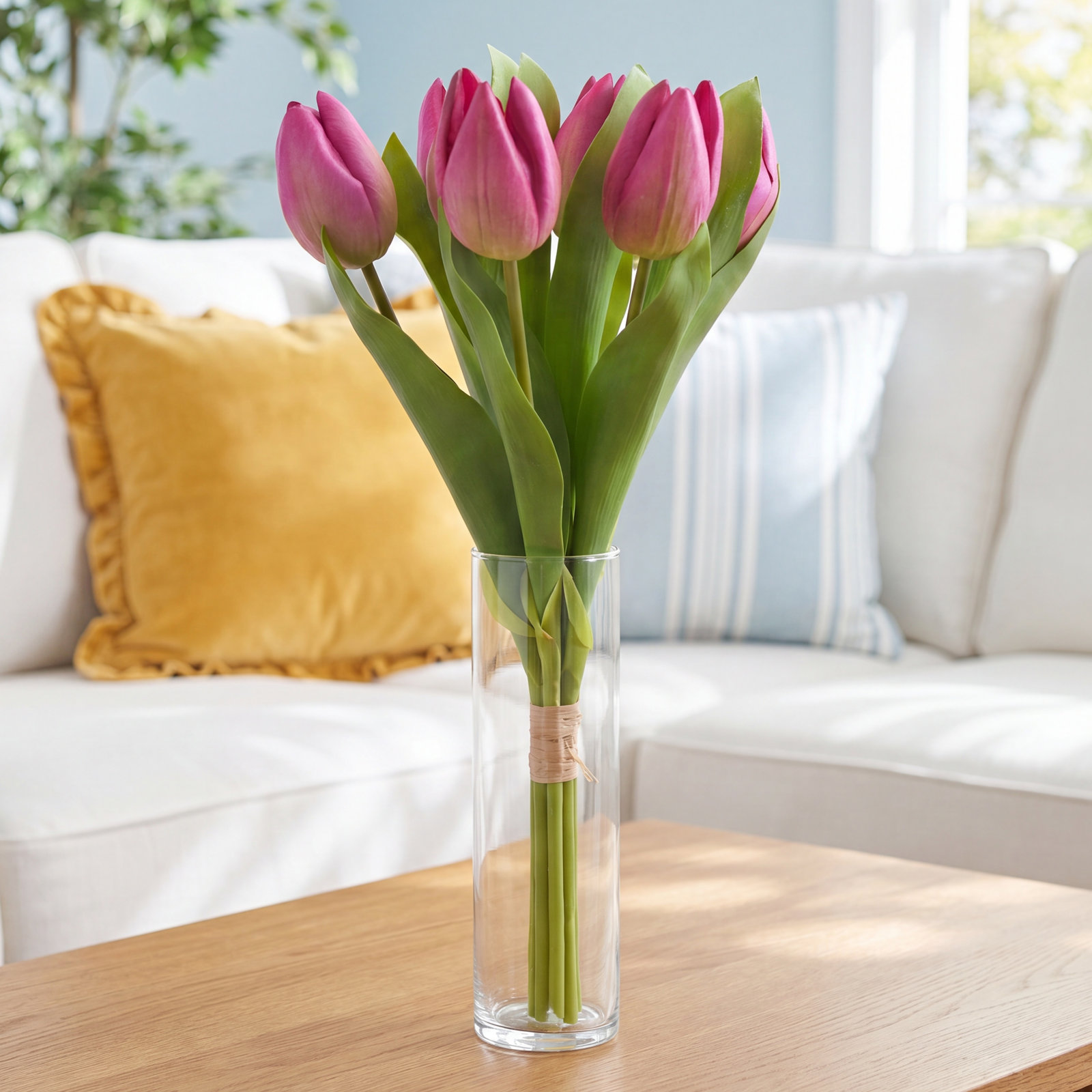 Tulip Stems, Purple
