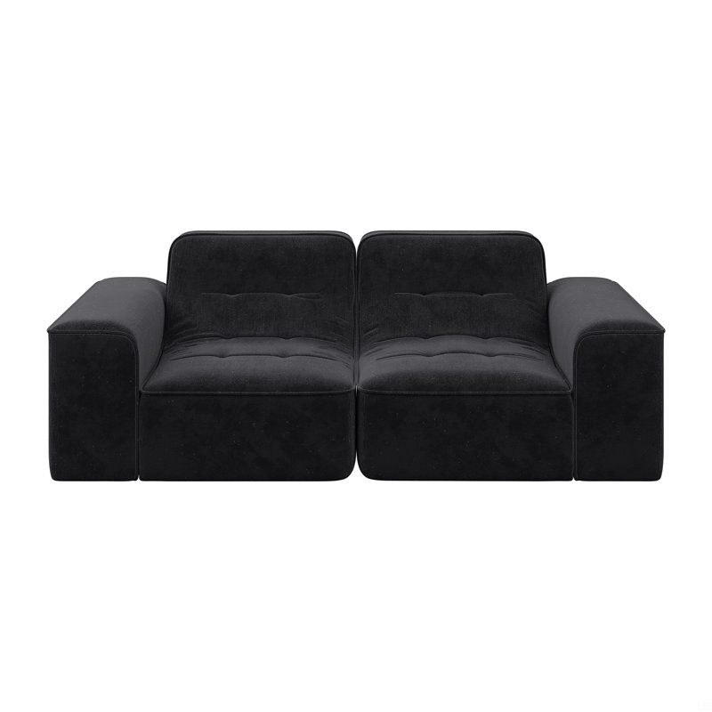 Canapé modulaire 83,6 po en chenille 83,6 po