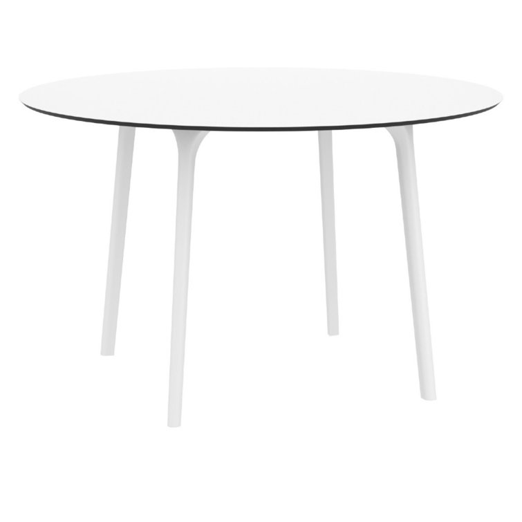 Burt 47'' Synthetic Laminate Outdoor Dining Table