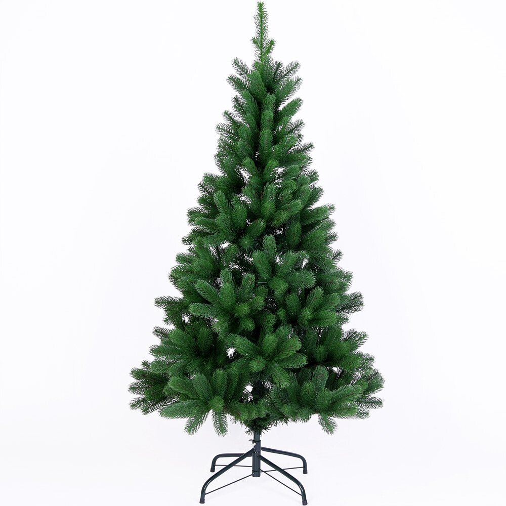 Künstlicher Weihnachtsbaum 140 cm Grün mit Ständer