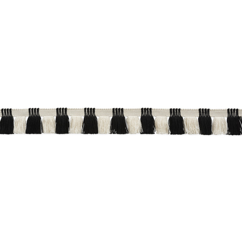 Juno Fringe, Black/Ivory