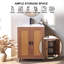 Ensemble de meuble-lavabo simple 24 po brun moderne