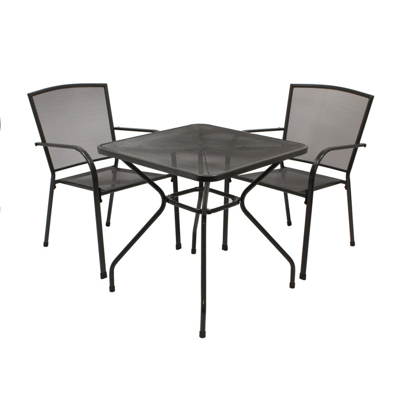 Waddington 2 - Person Patio Dining Set with Square Table
