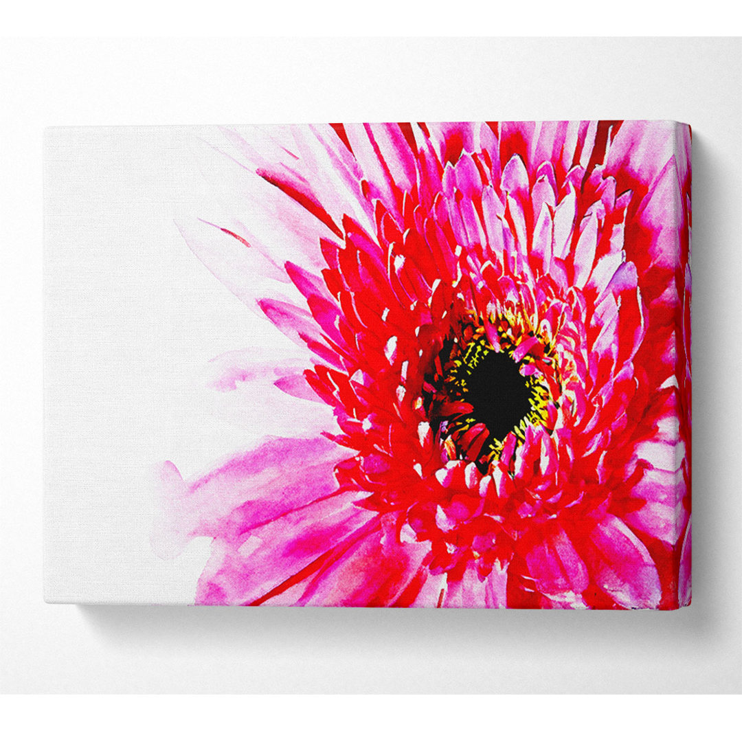 Atemberaubende rosa Gerbera-Blütenblätter - Druck