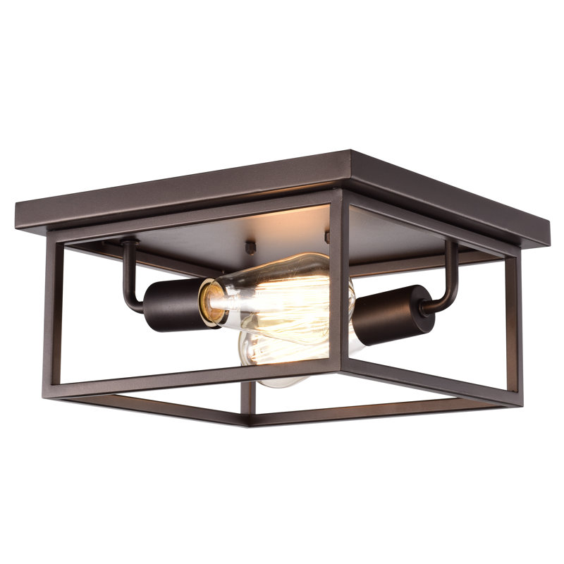 Plafonnier encastré 11 "2 lumières halleli