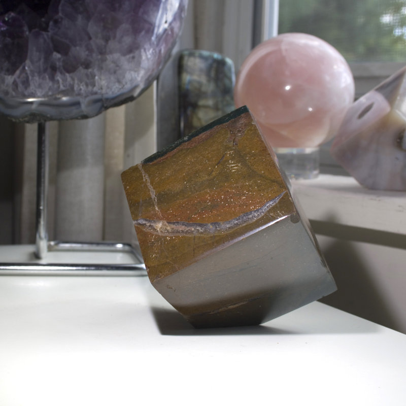 Aurhyn Funky Ocean Jasper Cube