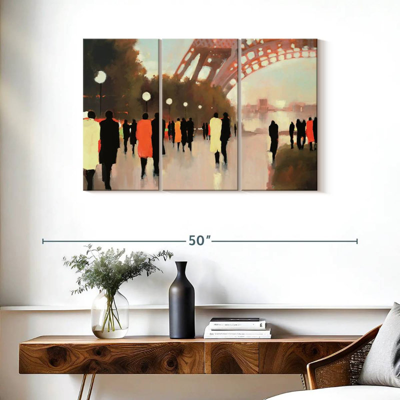 Sebbie Paris Remembered, 24" H x 38" W