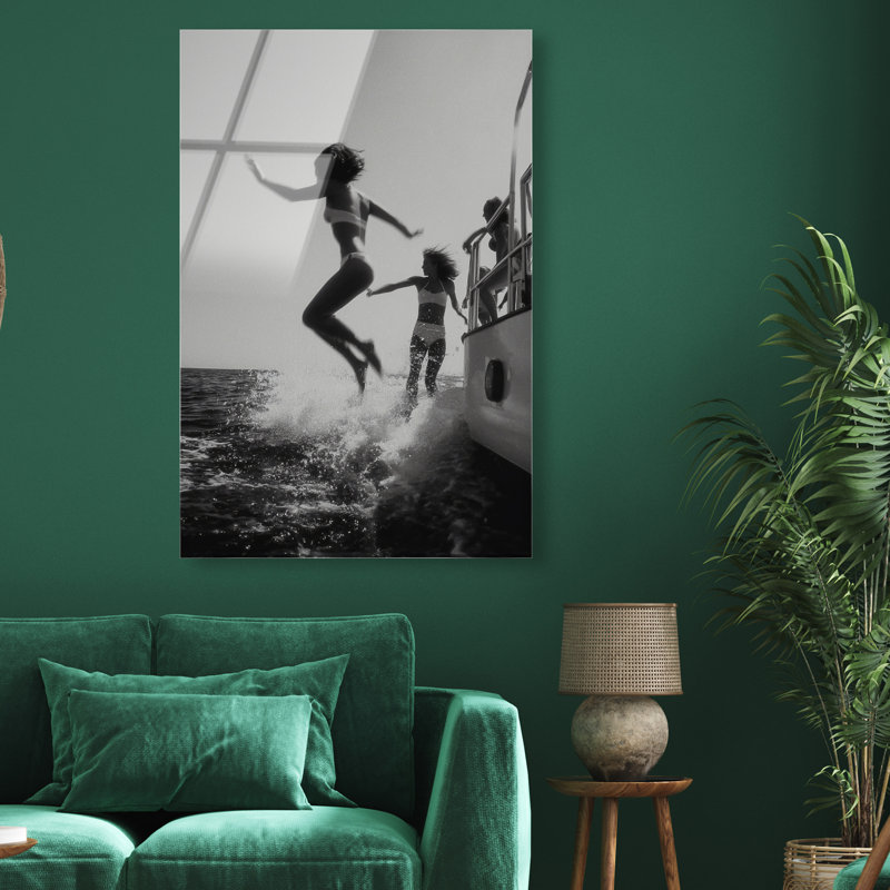 Liquid Gravity Print by Oliver Gal, 15"H x 10"W, High-Gloss Acrylic Print