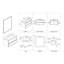 Ensemble de meuble-lavabo simple 30 po avec miroir Tyonna-1539741459-1539741458