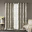 Rideau occultant en tricot jacquard Ogee