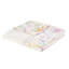 Housse de couette simple en coton avec motifs floraux multicolores et réversibles