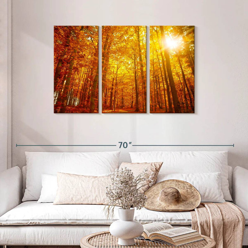 Alvord Dramatic Autumn Sunlight, H 28 po x l 45 po