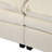 Basic Sectional Sofa, Chenille  Sofa With Adjustable Armrest Throw Pillows