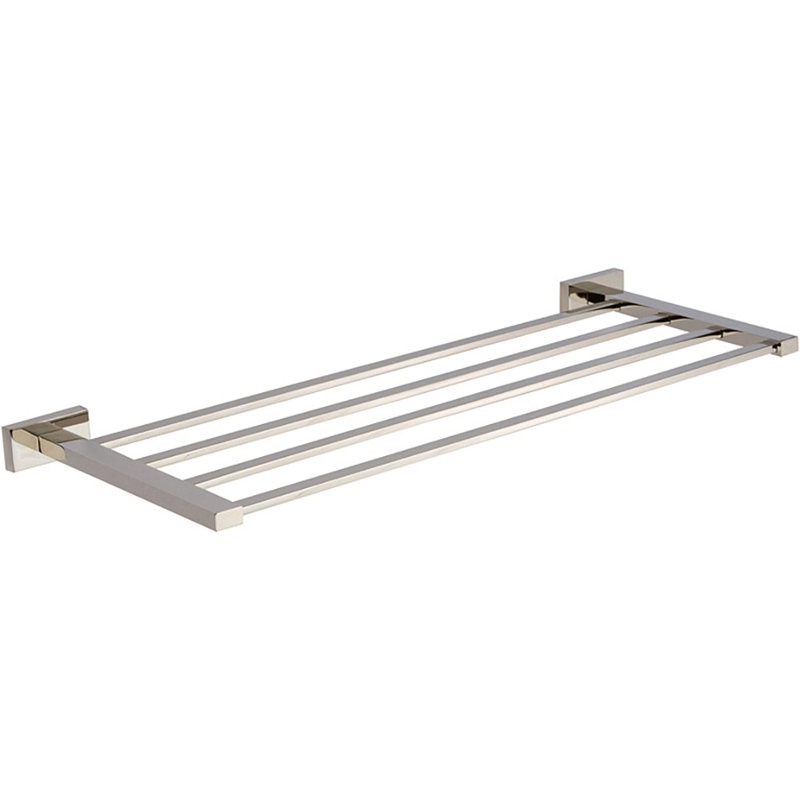 Axel  Wall Mounted Towel Rack, Polished Nickel