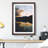Reflection of the Clouds and Mountains - Picture Frame Painting Print-56925202-56925203