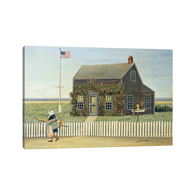 Way To The Beach by Lowell Herrero - Wrapped Canvas Painting