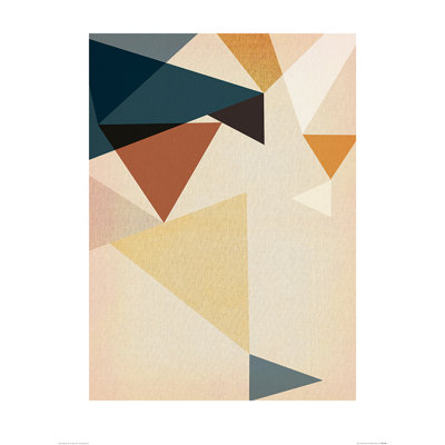 Mid-Century Modern II 1 Piece Wall Art