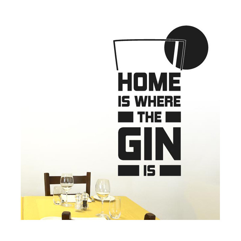 Wall Decal, Large, Black