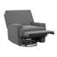 Fauteuil oscillant, inclinable et pivotant rembourré Abingdon-1313693966