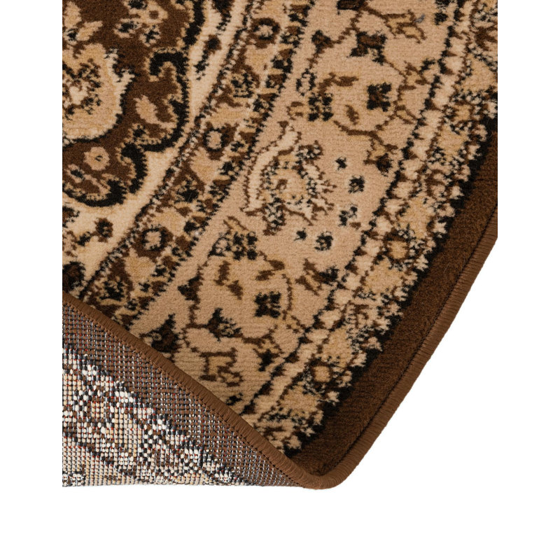 Tapis brun Charlie, Brown, Round 10'