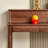 Black Walnut Console  Table-107336465