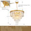 Lustre étagé à intensité variable 11 lumières Maleaya