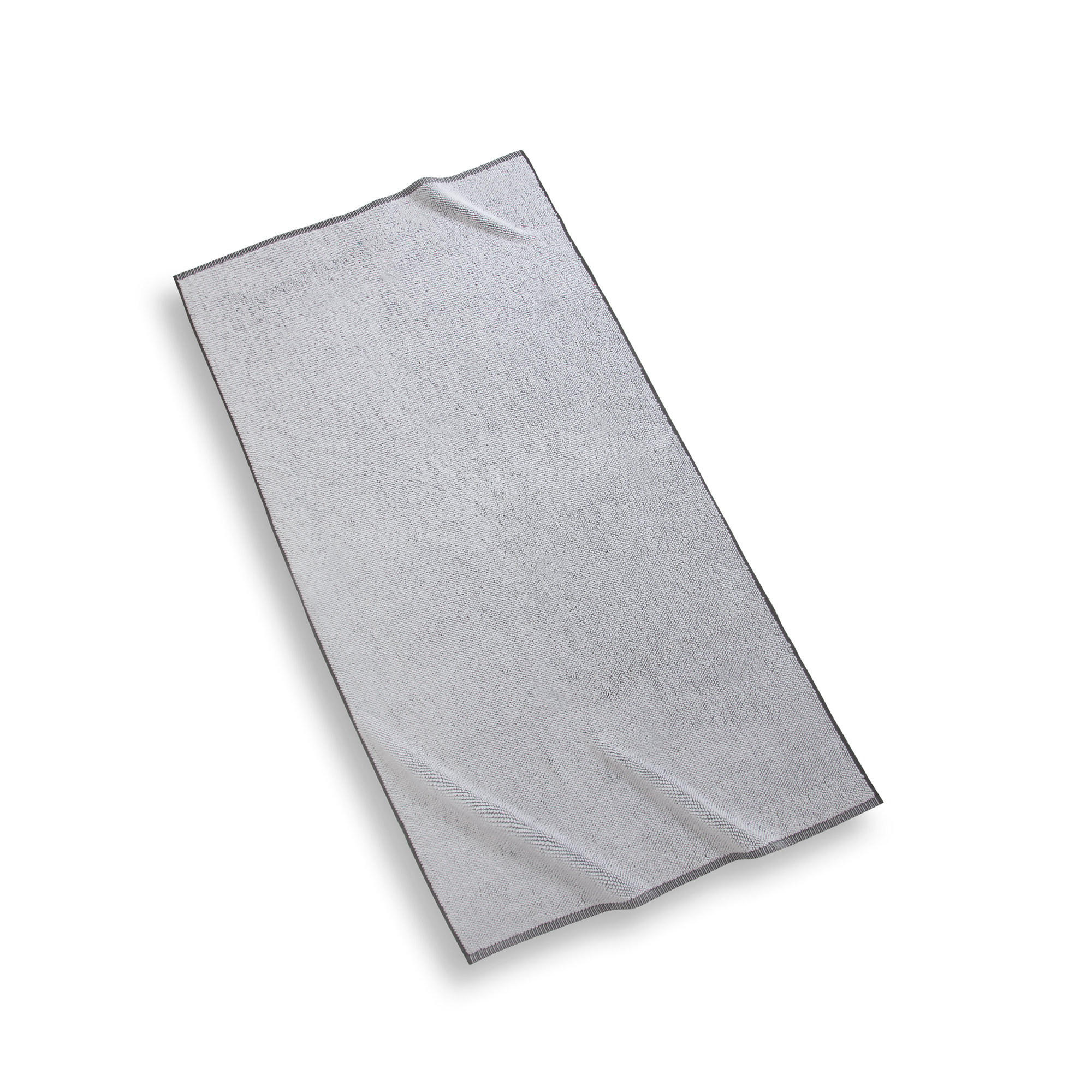 Rust Turkish Cotton Hand Towel, Gray