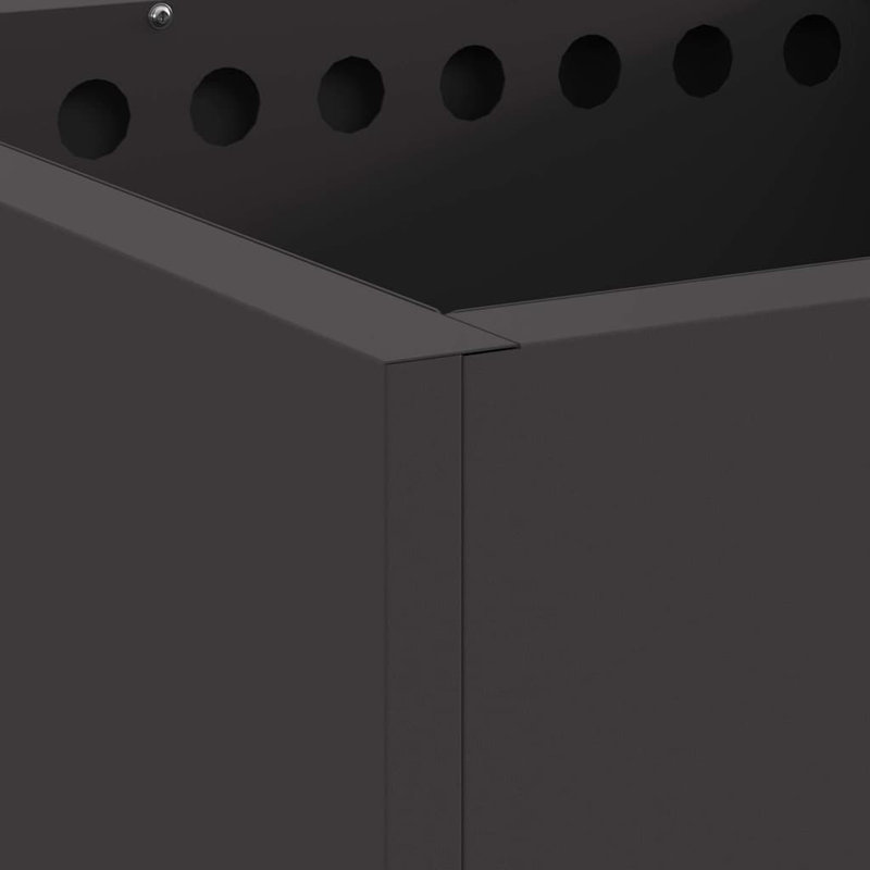 Modern Smokeless Fire Pit, Black