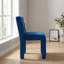 Chaise d'appoint rembourrée en velours Cowger-1219984007