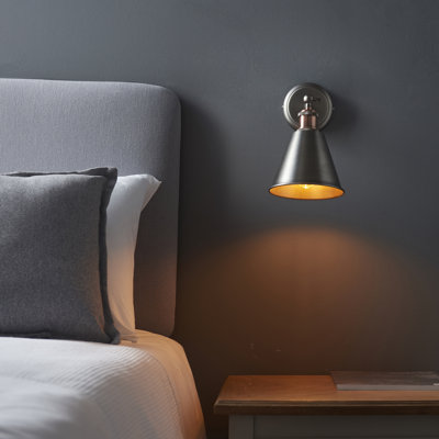 Jurupa Valley Steel Armed Sconce