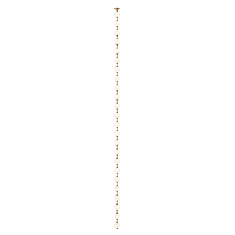 Marni 12 - Light Pendant, Polished Nickel, 24 Lights