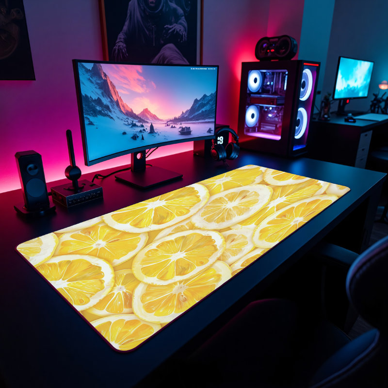 Polyester Desk Pad, 23.6x13.8