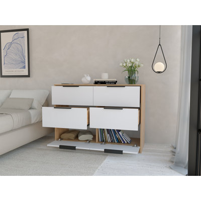 Commode 4 tiroirs Jardin