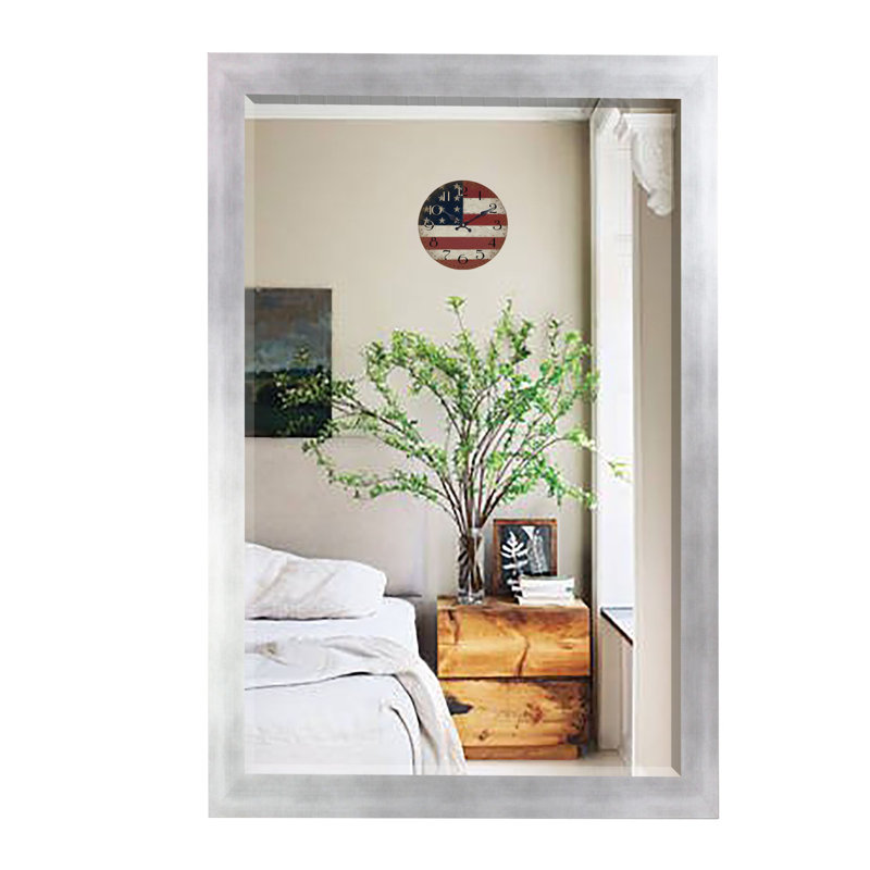 Flat Wall Mirror, 41.5" H x 35.5" W