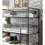Lit superposé de style industriel avec structure double et double en acier sur une structure en métal-1886254580
