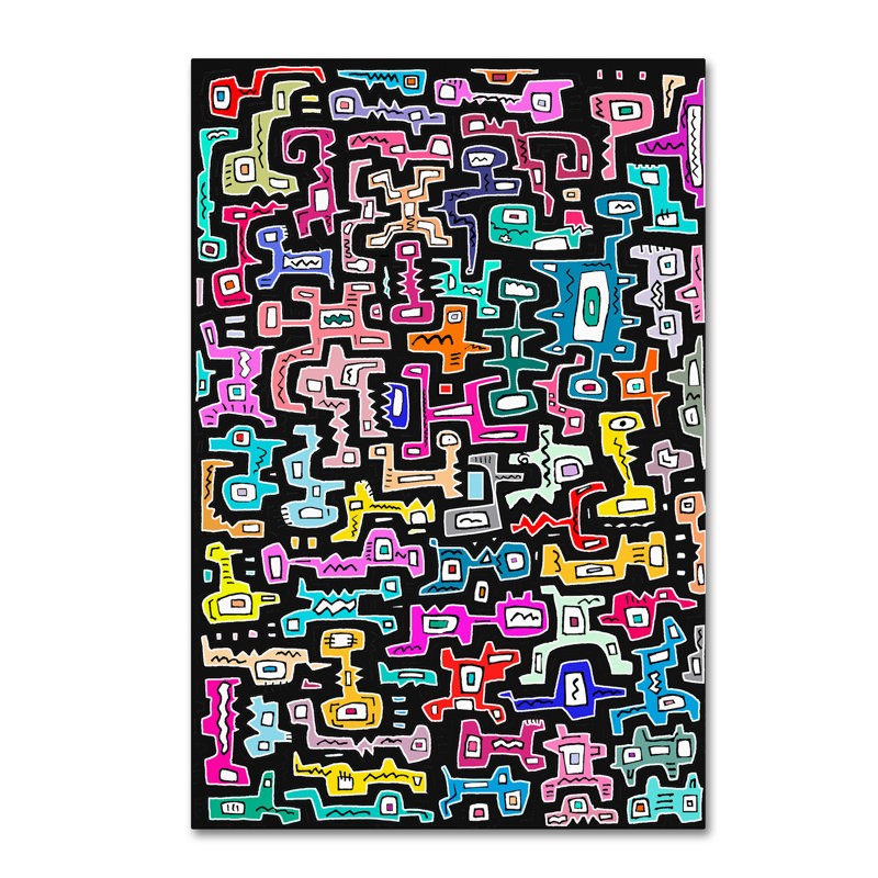 Hillers, "Casse-tête II", impression sur toile tendue, H 19 po x l 12 po x P 2 po