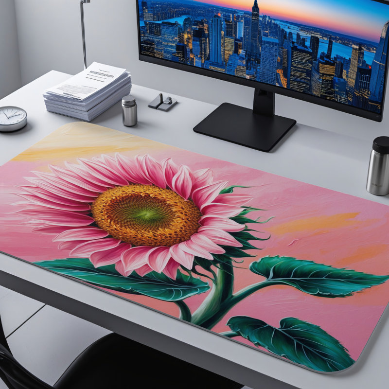 Polyester Desk Pad, 23.6x13.8