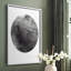 Graphite Moon I, reproduction encadrée - bois massif-421465752-421465756
