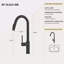 Robinet de cuisine rétractable certifié CUPC Home 18,83 "
